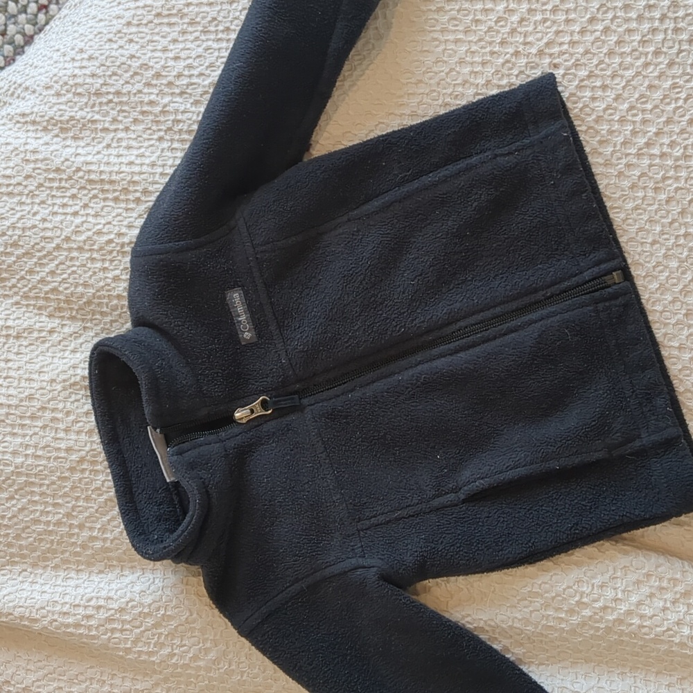 Columbia Black Toddler Fleece Jacket